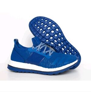 Adidas Pure Boost ZG Mens 9- Collegiate Royal Blue & White Colorway Like New